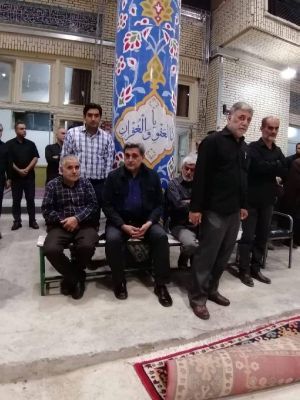 وداع با شهید سماواتی در مسجد ارک 